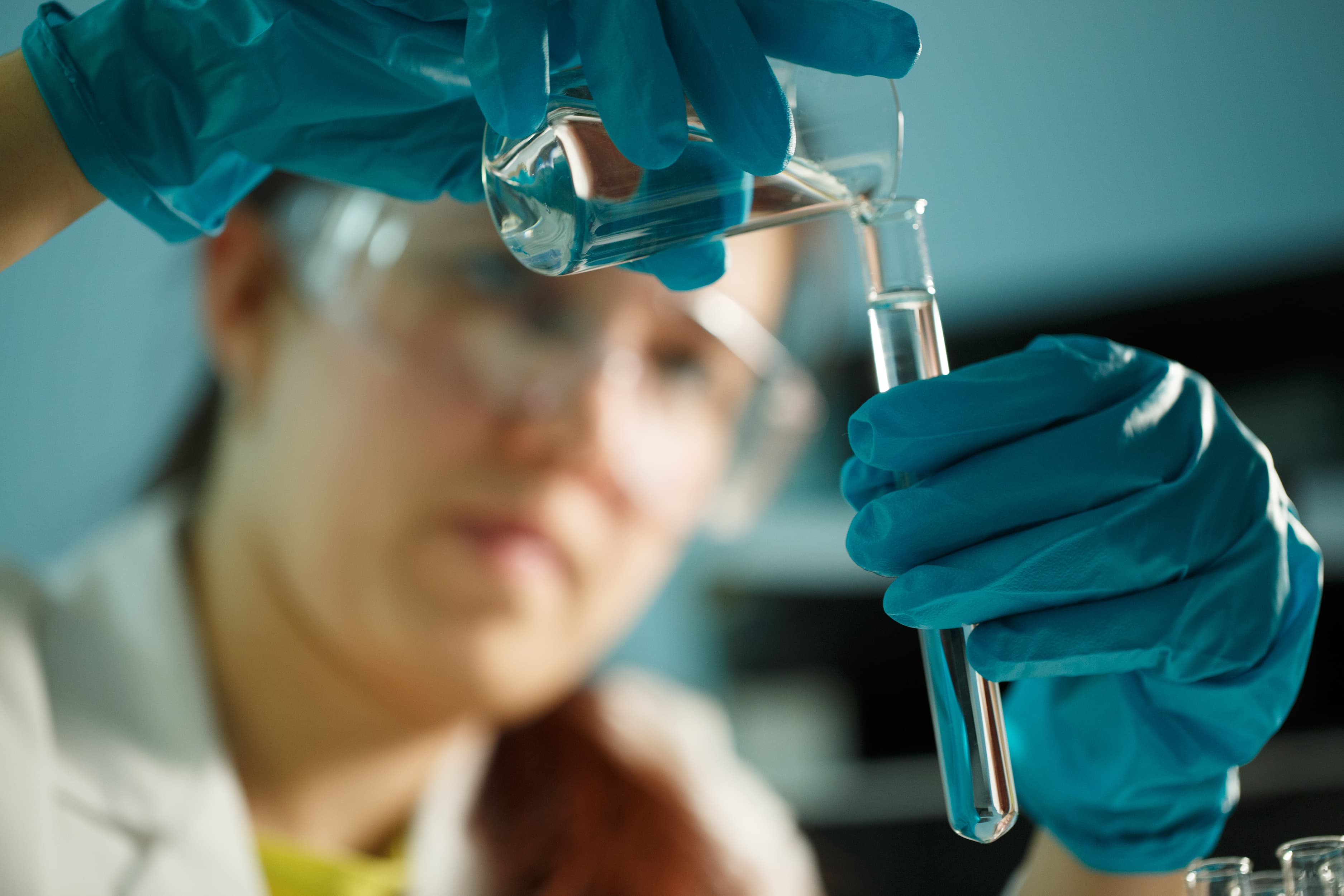 Scientist in a laboratory