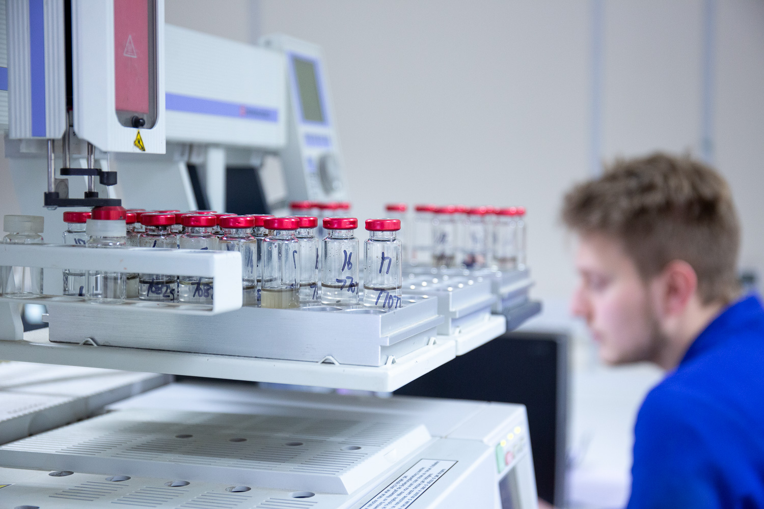 Chemical Testing in a laboratory