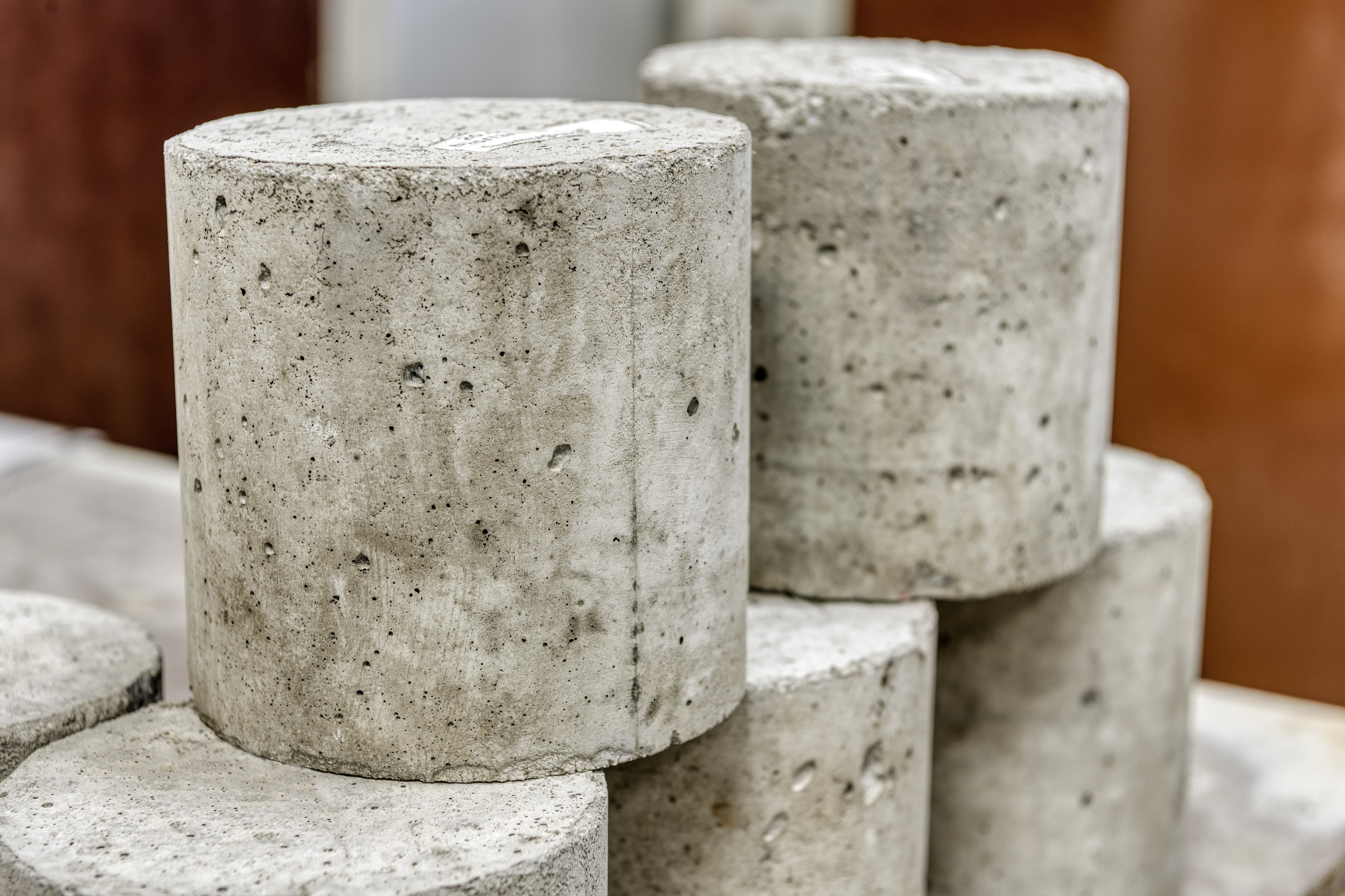 Concrete cylinders