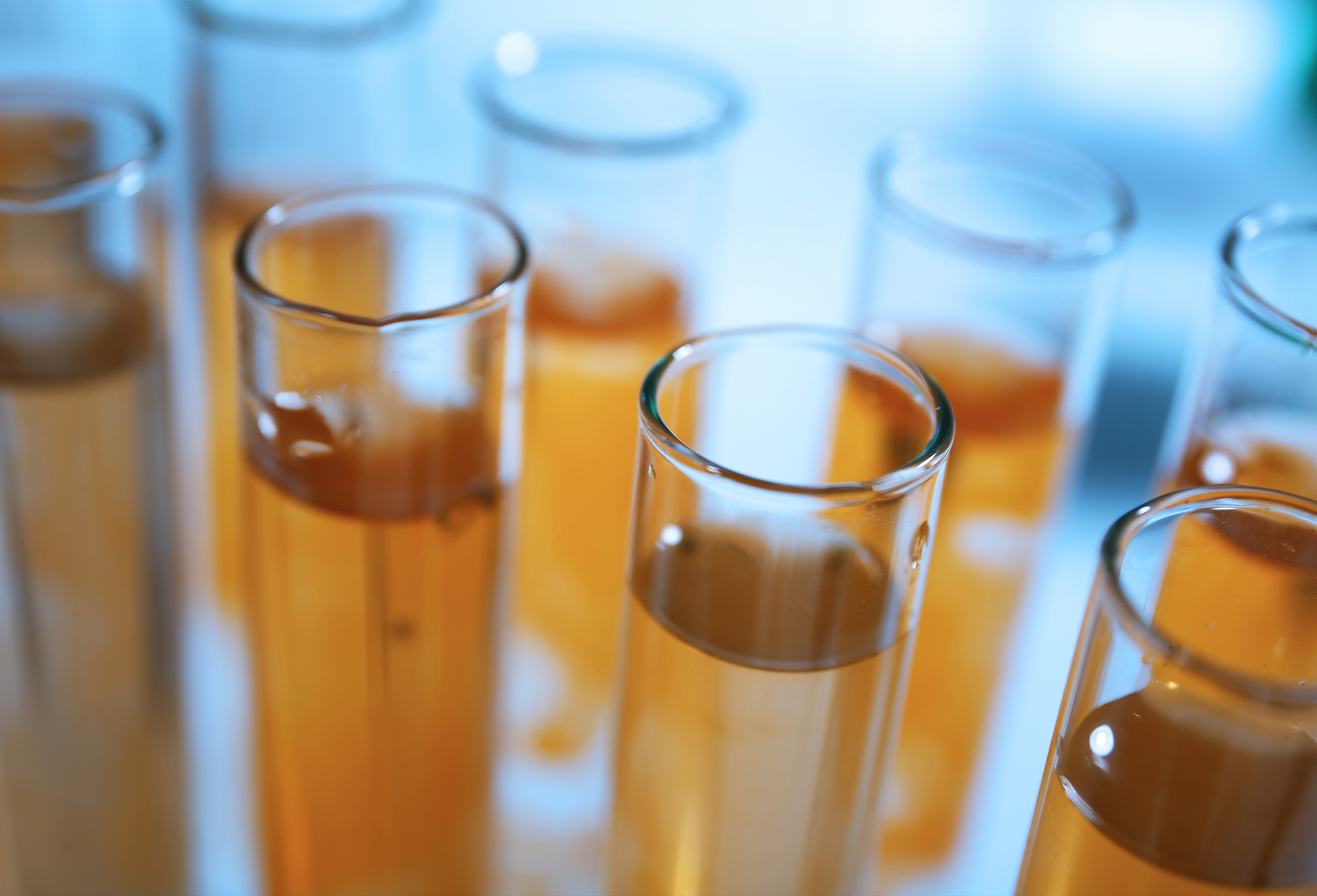 Vials of samples