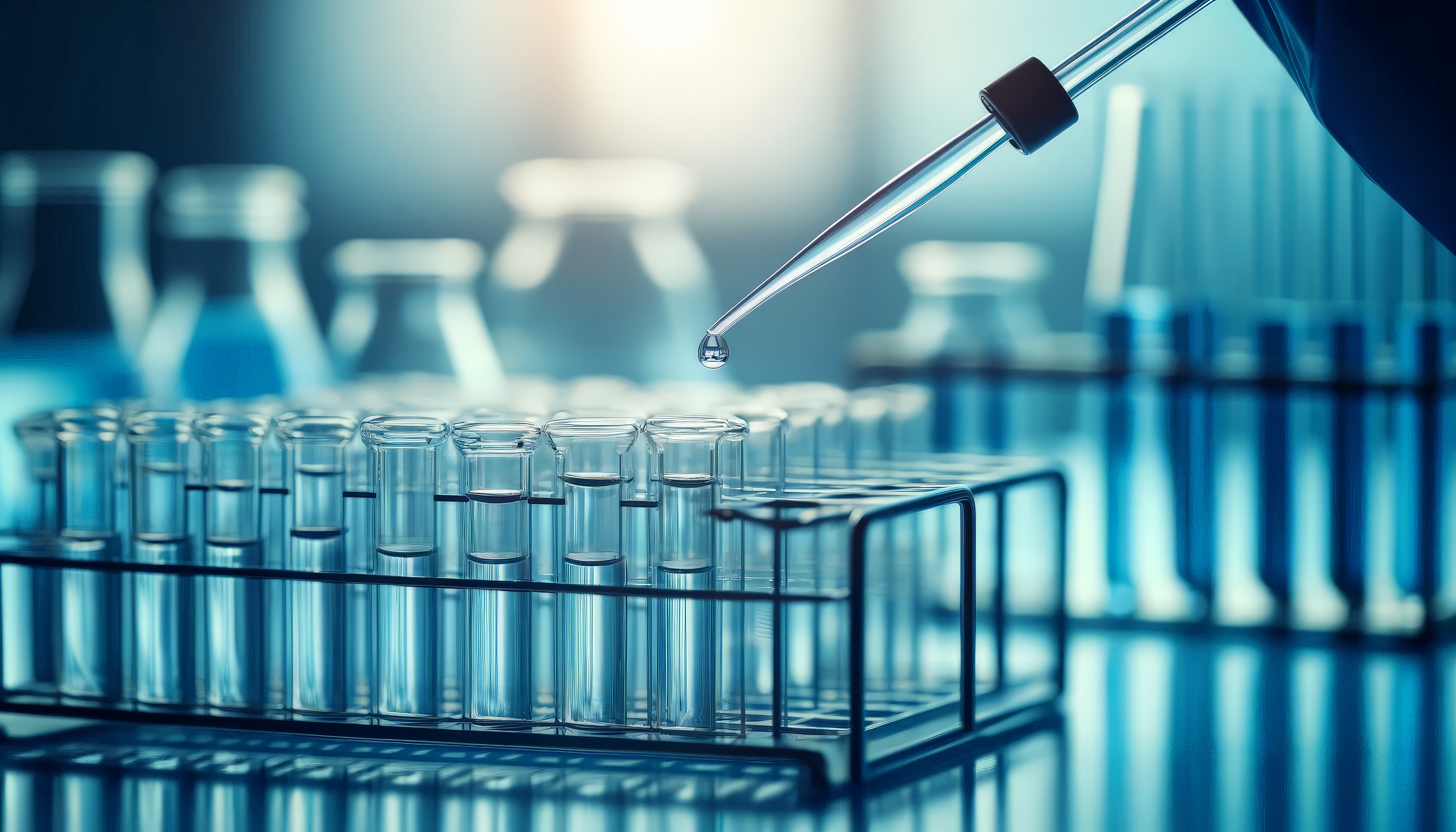 Water Testing in Test Tubes