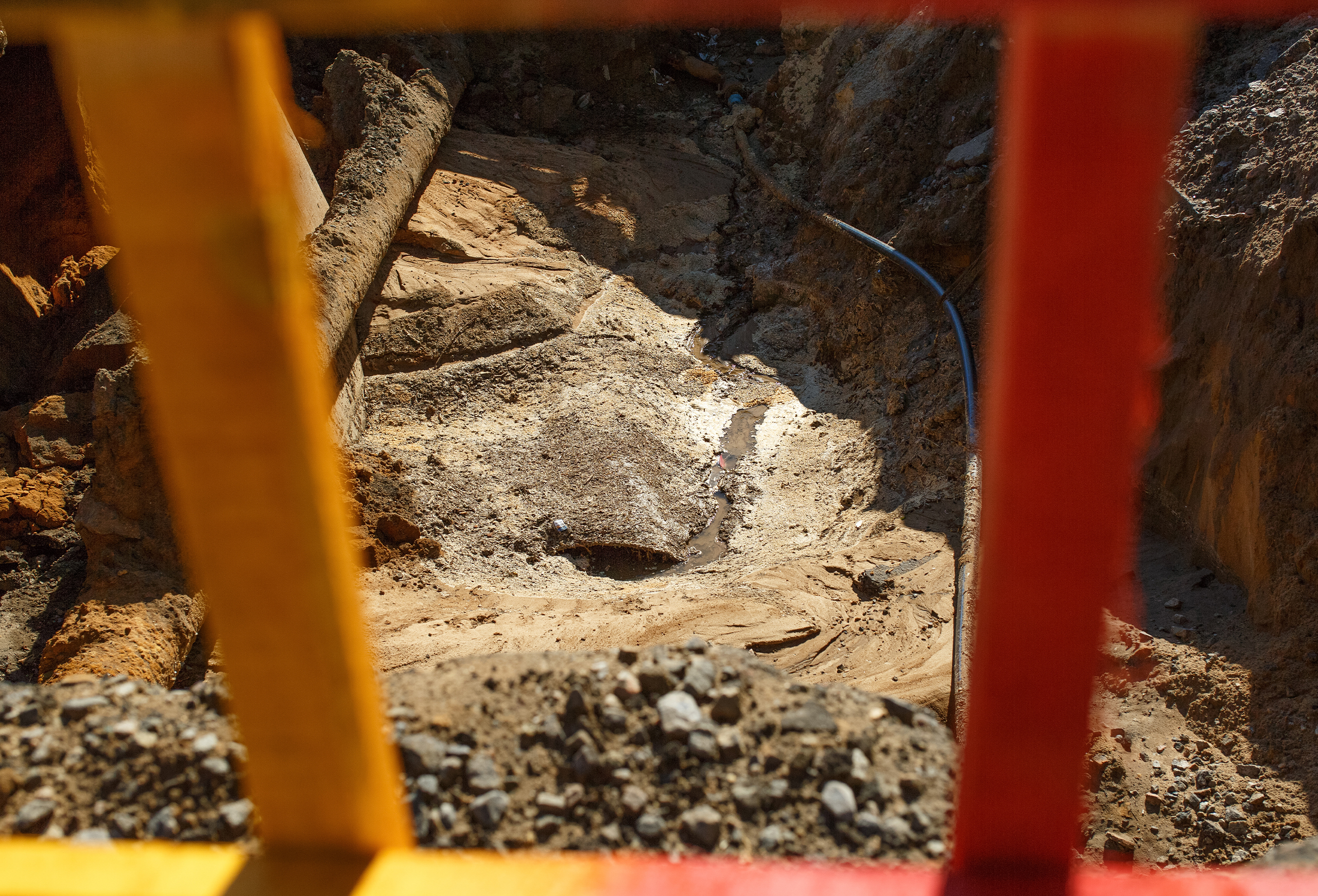 Boring a hole